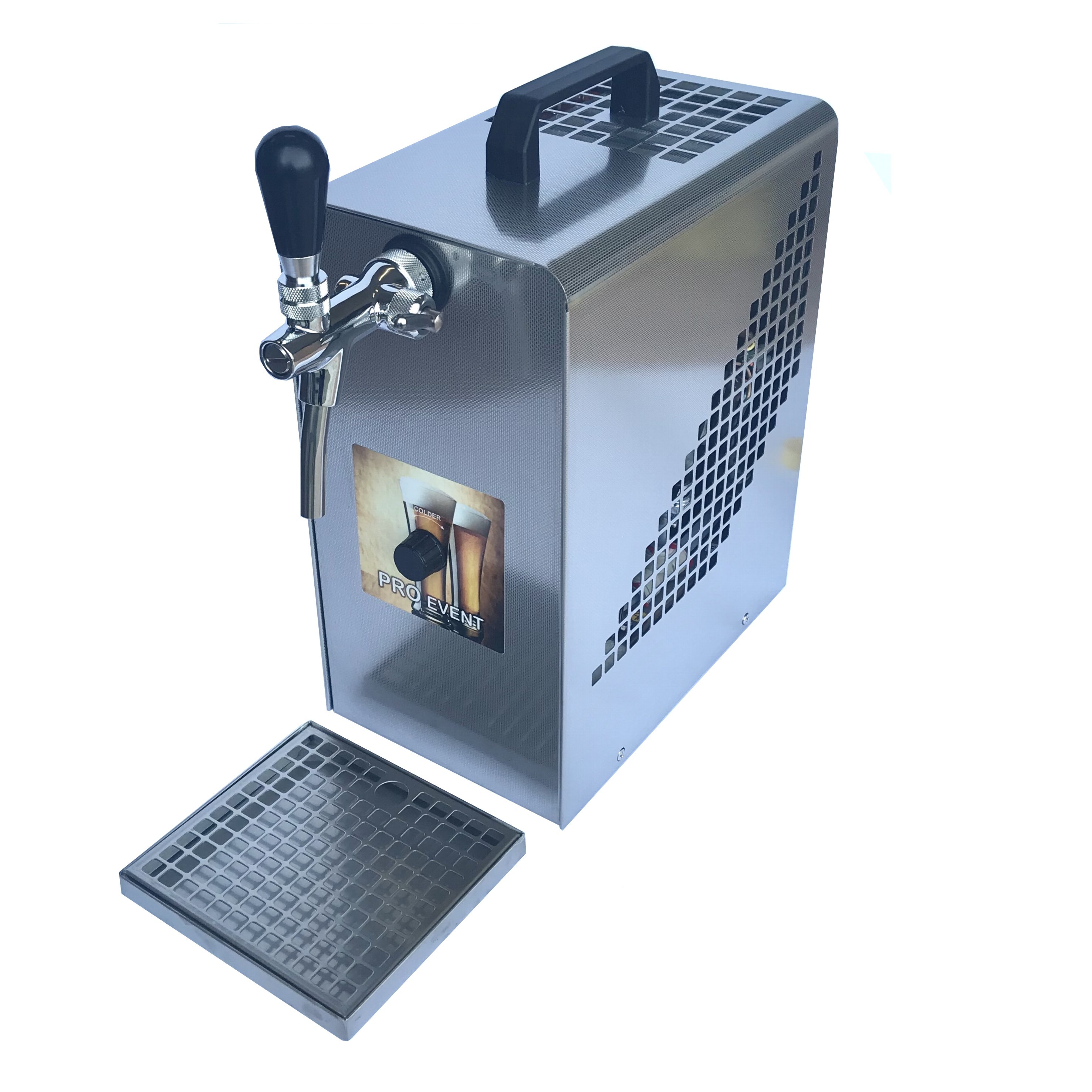 Bierkühler Zapfanlage  „Bierkoffer” 1-leitig, mit  Luftkompressor-ProeventLuft-IBS GmbH Bierkühler Zapfanlage  „Bierkoffer” 1-leitig, mit  Luftkompressor-ProeventLuft-zapfanlage bier keine kohlensäure, zapfanlage mit luft, zapfanlage membranpumpe, bier mit luft zapfen-IBS GmbH