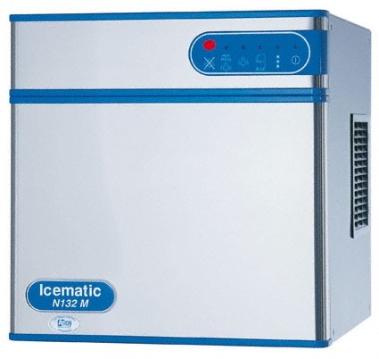 N 132 M in N 132 MW Modularna aparata za izdelavo ledenih kock Polni stožec
