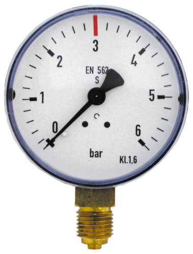 Manometer 3bar za popravilo reduktorja tlaka Sistem za doziranje nadomestnih delov Co2
