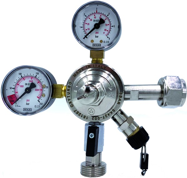 CO2 AFG reduktor tlaka tipa OXYTURBO 0-10/7 bar