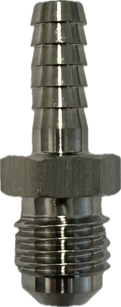 Vijačna vponka 7 mm z 1/4 palčnim zunanjim navojem za reduktor tlaka Co2 Dozirni sistem